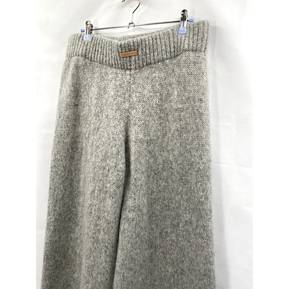 Lunya Cozy Gray Alpaca Knit Bubble jogger Pants L/XL - Picture 4 of 7